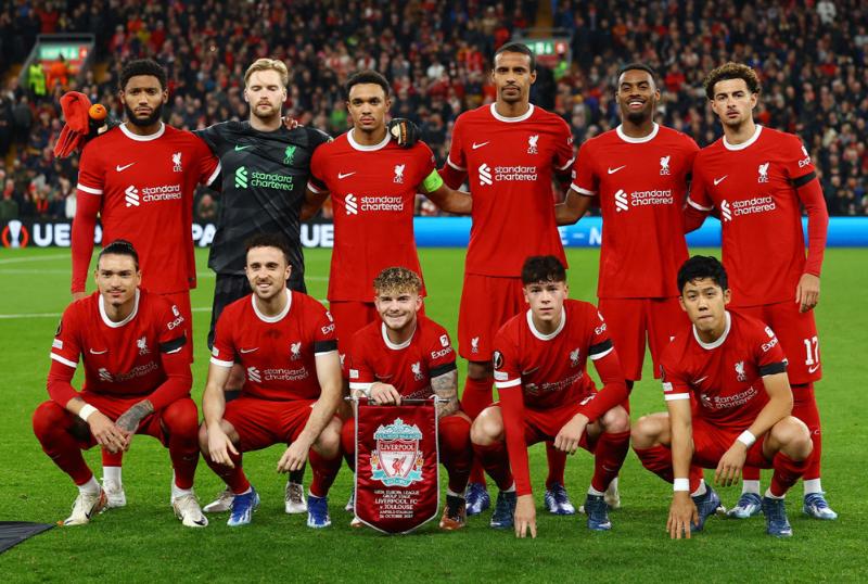 Phong độ của CLB Liverpool